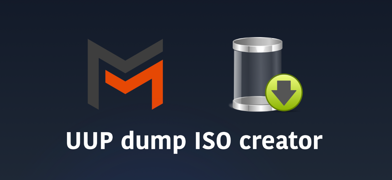 UUP Dump ISO Creator