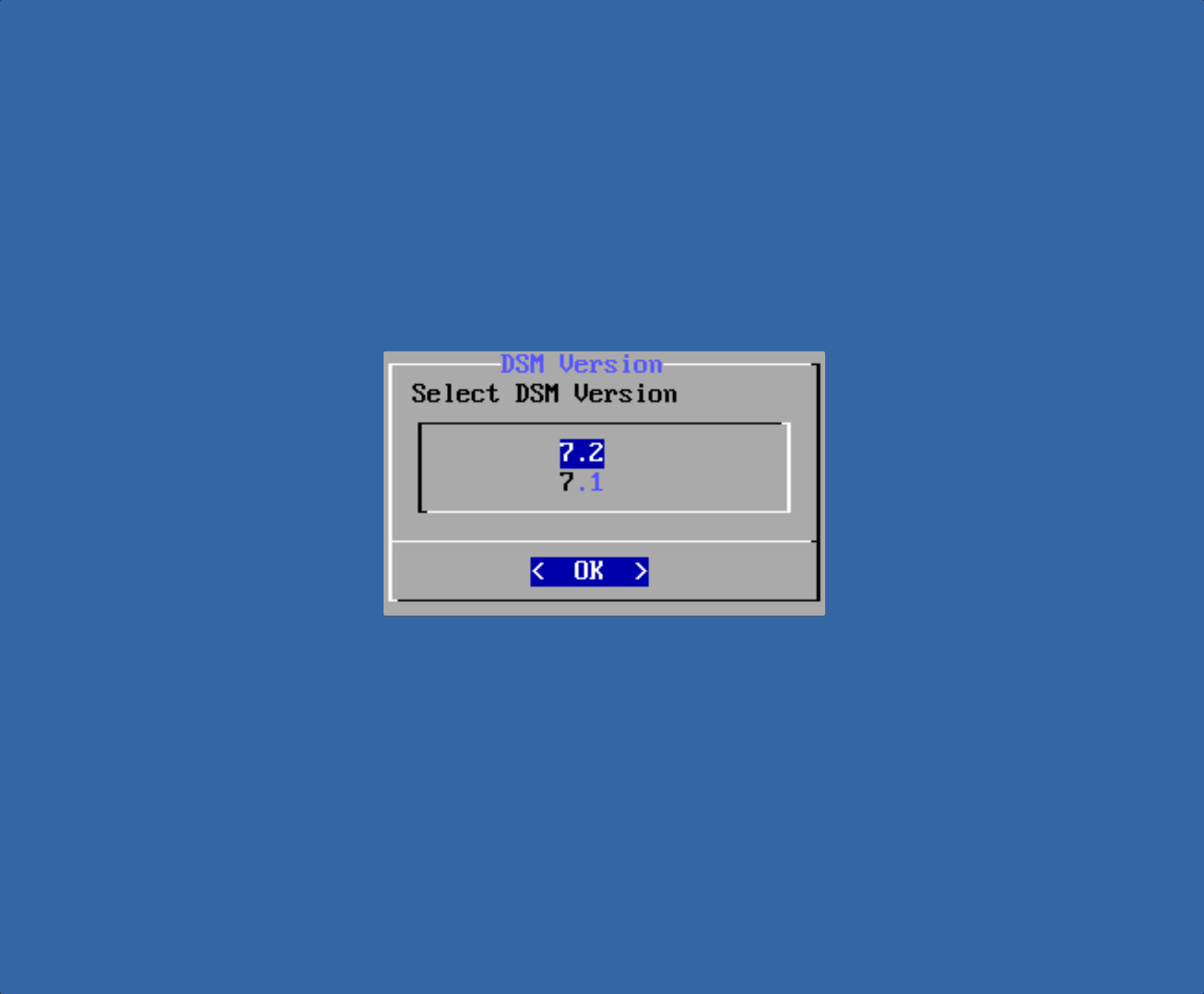 Arc Version Selection - Step 1