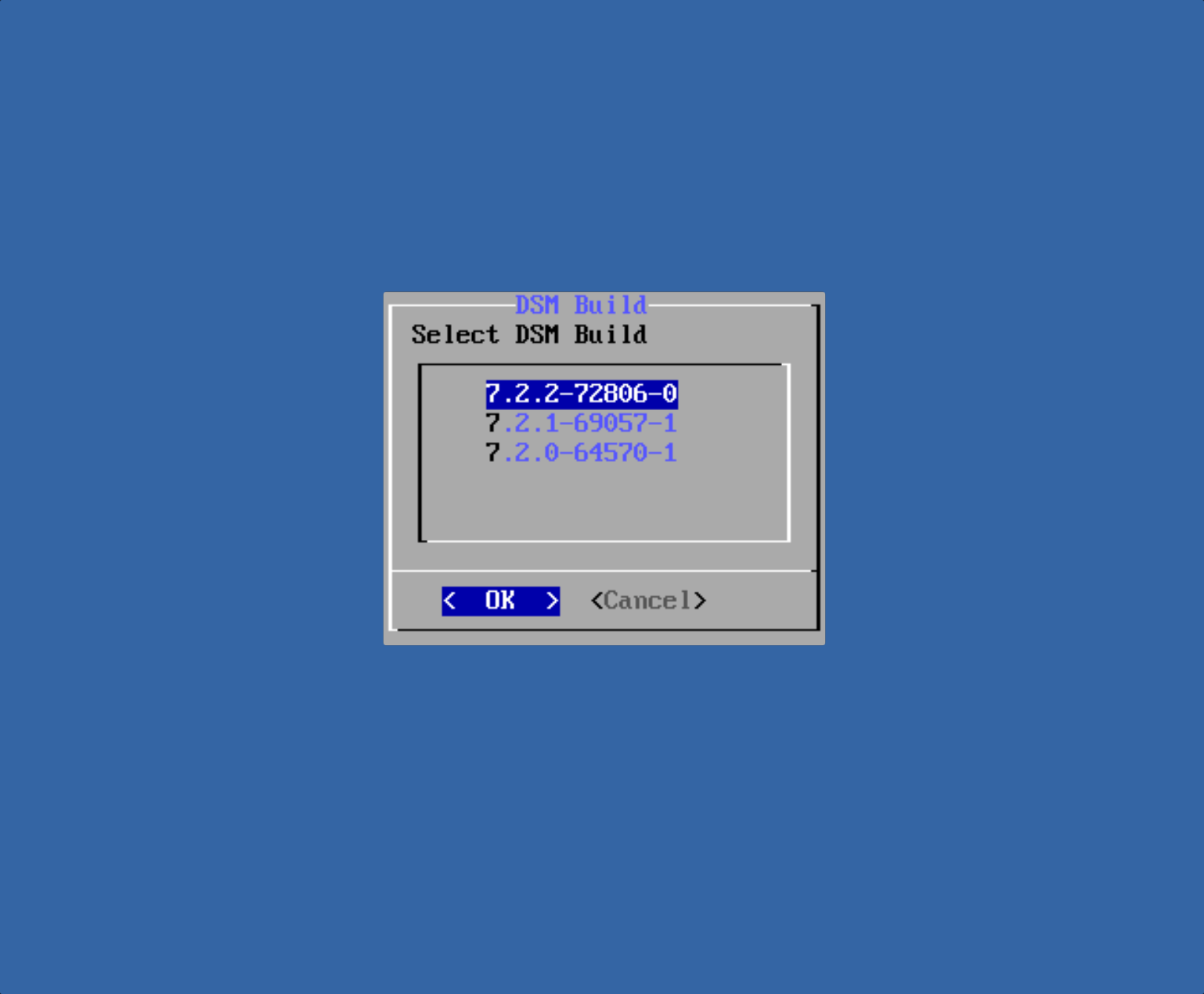 Arc Version Selection - Step 2